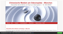 Desktop Screenshot of michel-tcm.de