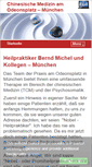 Mobile Screenshot of michel-tcm.de