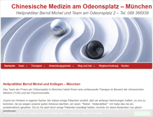 Tablet Screenshot of michel-tcm.de